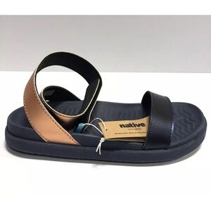 Native Women’s Juliet Metallic Strap Sandals, Size 5 M.